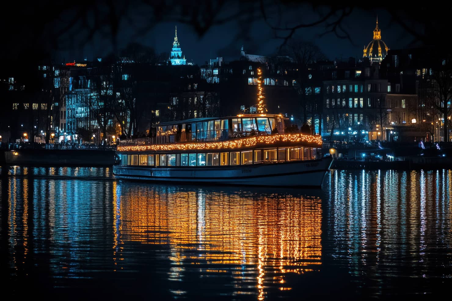 dinner cruise on the seine